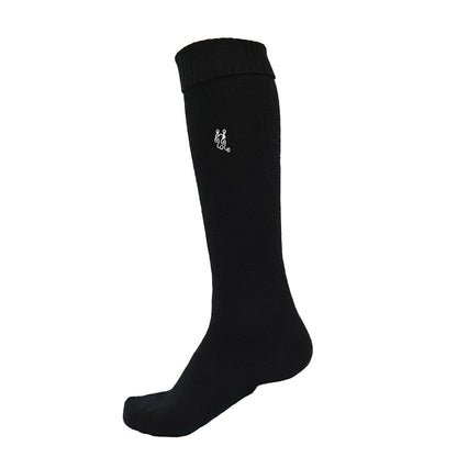 Black Ladies Knee high socks side
